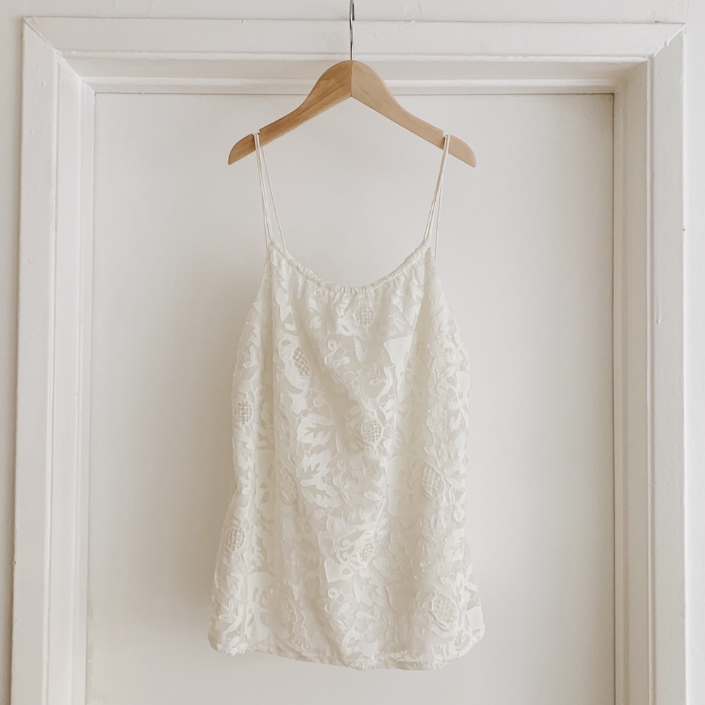 Ivory Lace Cami